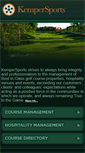 Mobile Screenshot of kempersports.com