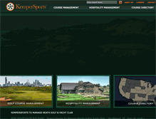 Tablet Screenshot of kempersports.com